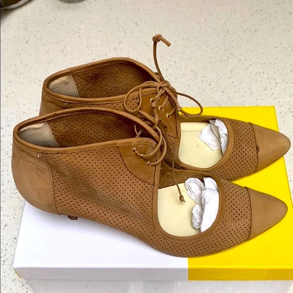 Bettye Muller New Bond Suede Booties, Size 40.5/US 10-10.5 - Picture 1 of 11